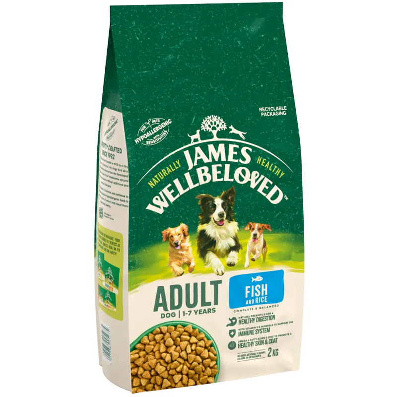 James Wellbeloved Dog Adult Fish